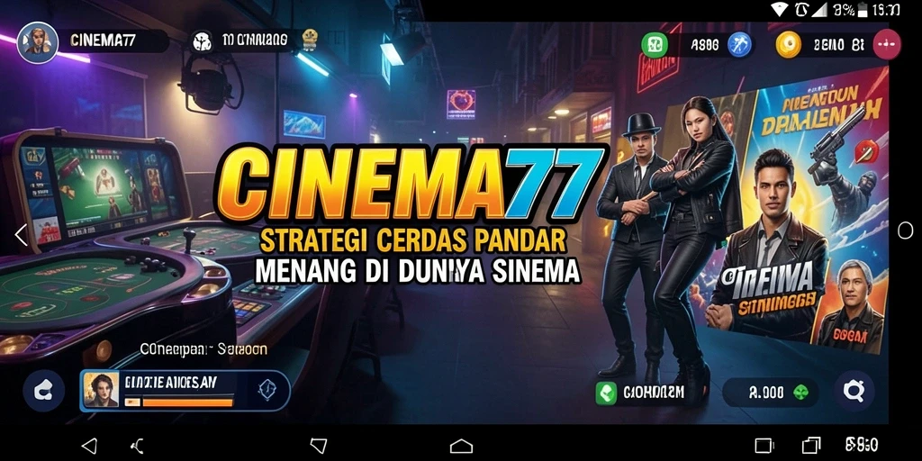 Tampilan menarik dari gameplay CINEMA77 yang penuh strategi.