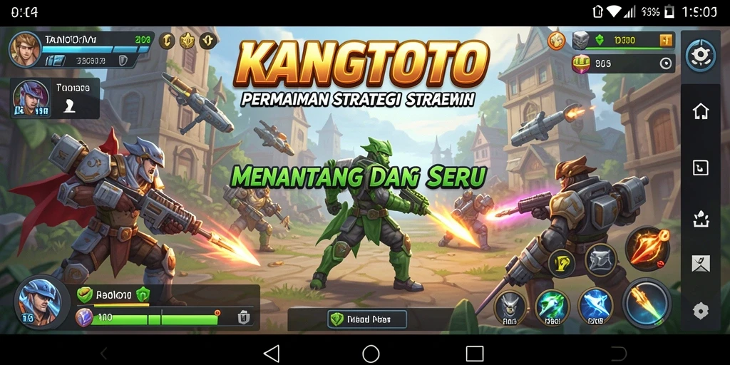 Screenshot gameplay KANGTOTO yang menampilkan strategi mendebarkan.