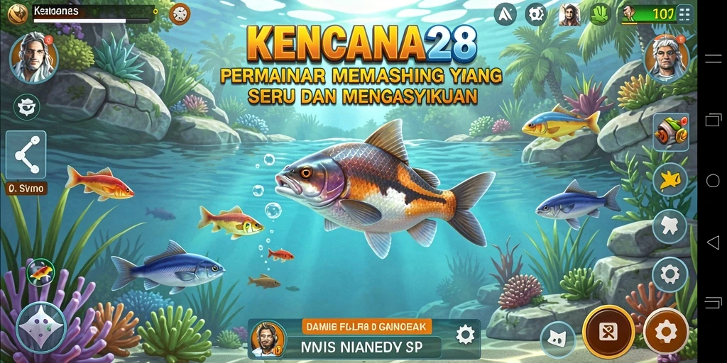 Tangkapan ikan yang memuaskan dalam gameplay KENCANA28.