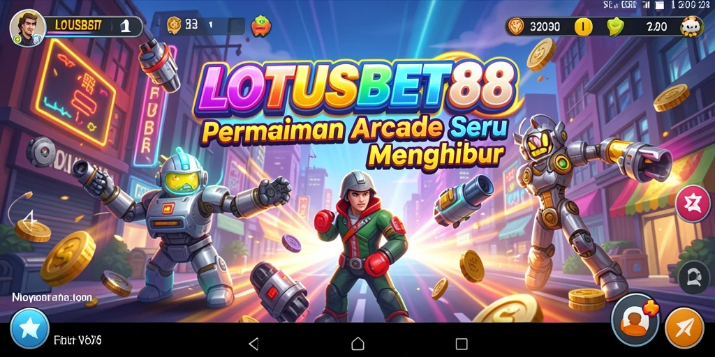 Screenshot gameplay LOTUSBET88 dengan grafis menarik dan kontrol mudah.