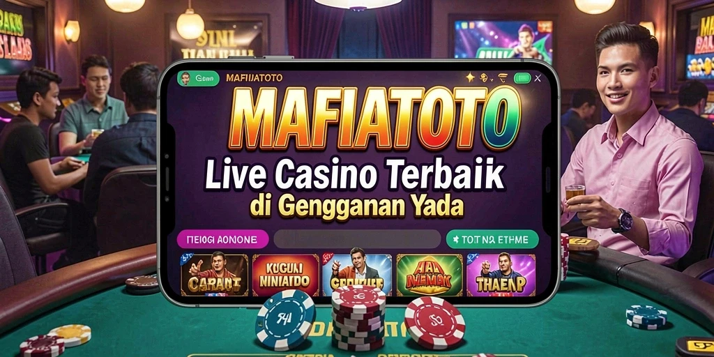 Tampilan gameplay MAFIATOTO yang mendebarkan di Live Casino.